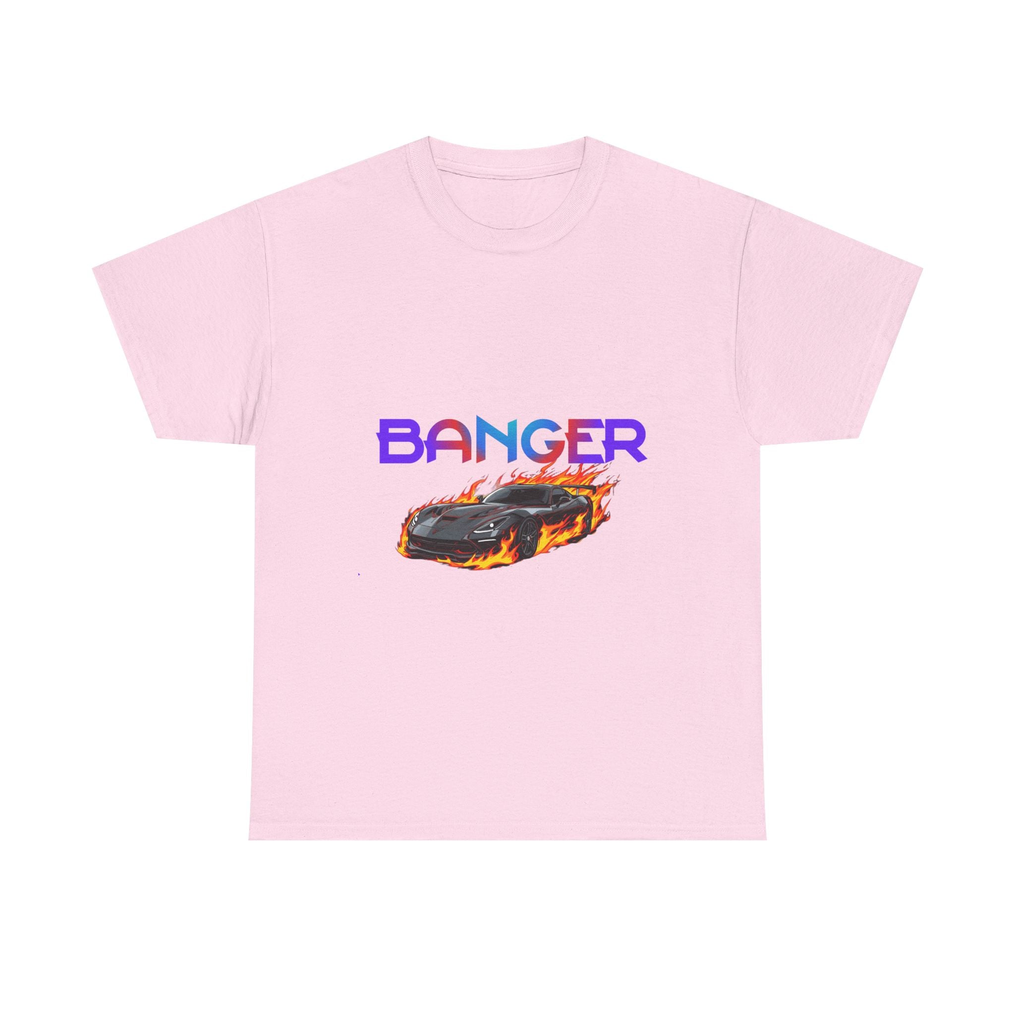 Banger Graphic Tee, Retro Car Shirt, Unisex Heavy Cotton Tee, Gift for Car Enthusiasts, Summer Casual Wear, Streetwear Fashion,