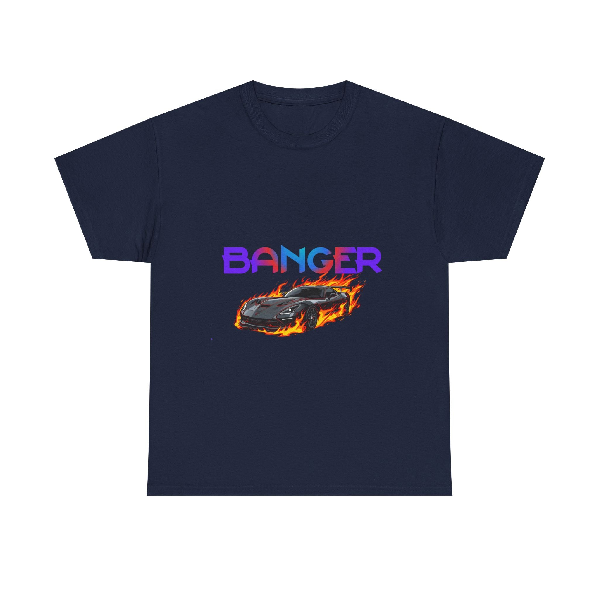 Banger Graphic Tee, Retro Car Shirt, Unisex Heavy Cotton Tee, Gift for Car Enthusiasts, Summer Casual Wear, Streetwear Fashion,