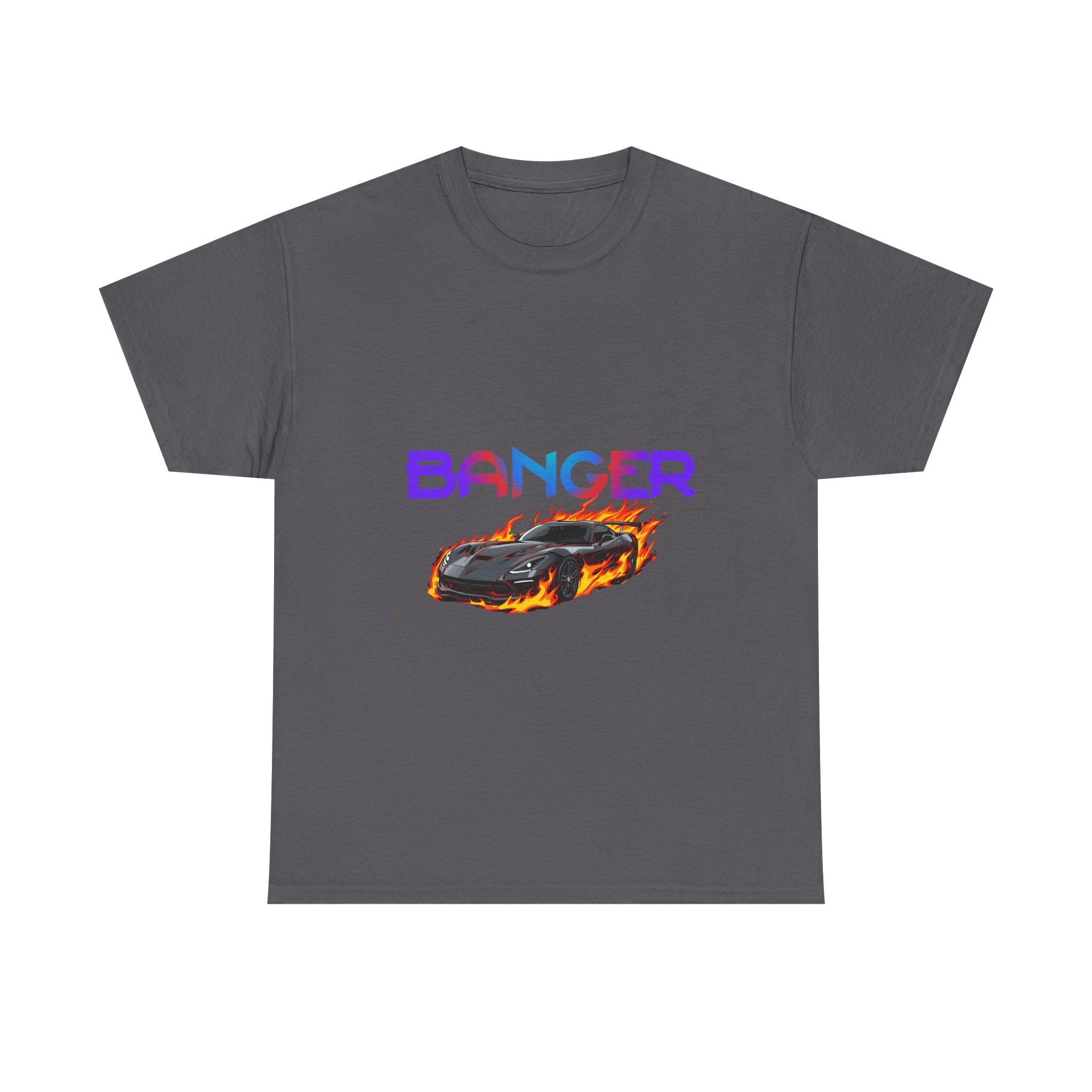 Banger Graphic Tee, Retro Car Shirt, Unisex Heavy Cotton Tee, Gift for Car Enthusiasts, Summer Casual Wear, Streetwear Fashion,