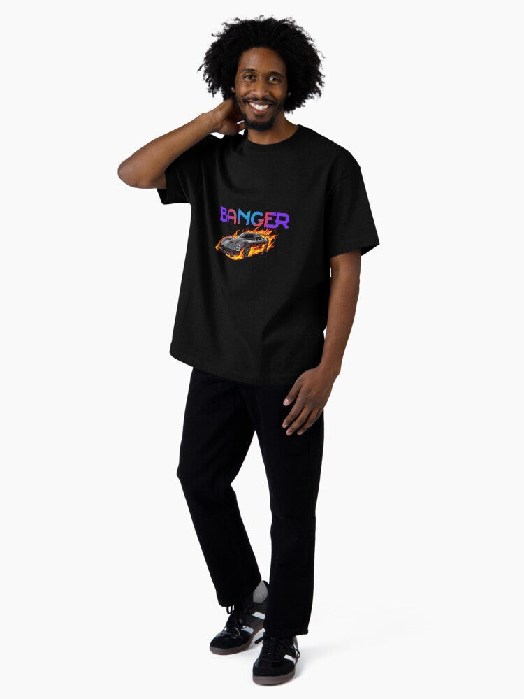 Banger Graphic Tee, Retro Car Shirt, Unisex Heavy Cotton Tee, Gift for Car Enthusiasts, Summer Casual Wear, Streetwear Fashion,