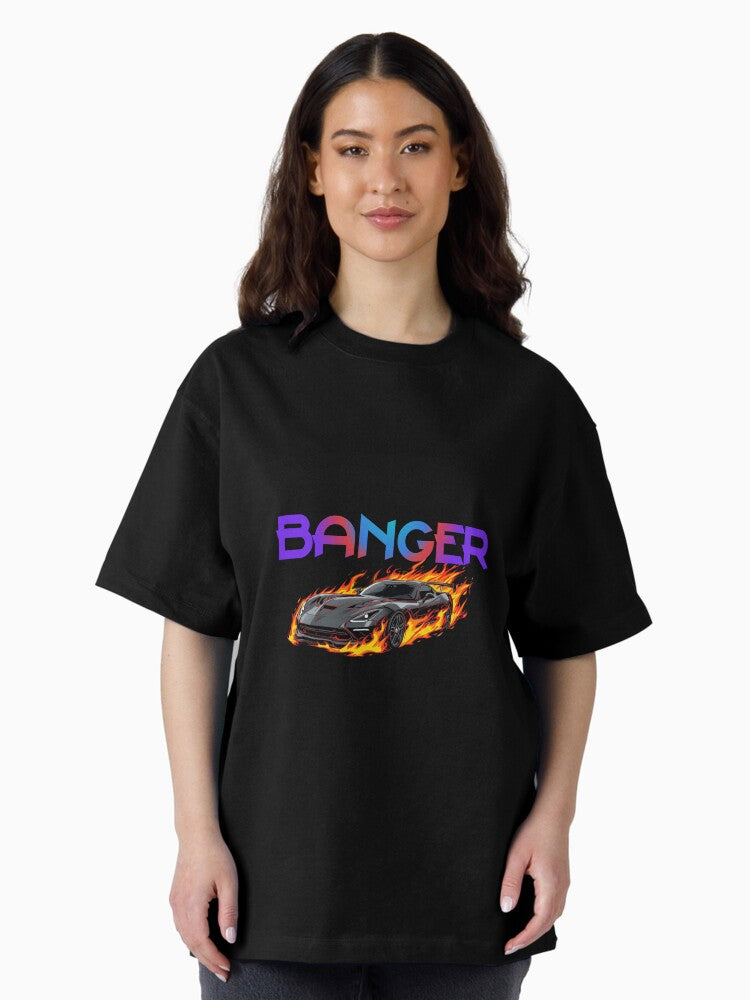 Banger Graphic Tee, Retro Car Shirt, Unisex Heavy Cotton Tee, Gift for Car Enthusiasts, Summer Casual Wear, Streetwear Fashion,