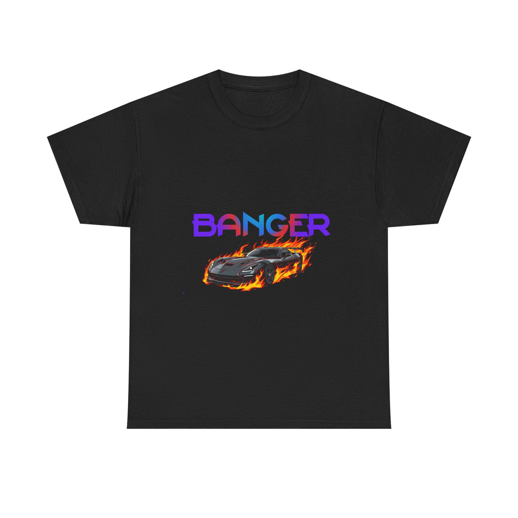 Banger Graphic Tee, Retro Car Shirt, Unisex Heavy Cotton Tee, Gift for Car Enthusiasts, Summer Casual Wear, Streetwear Fashion,