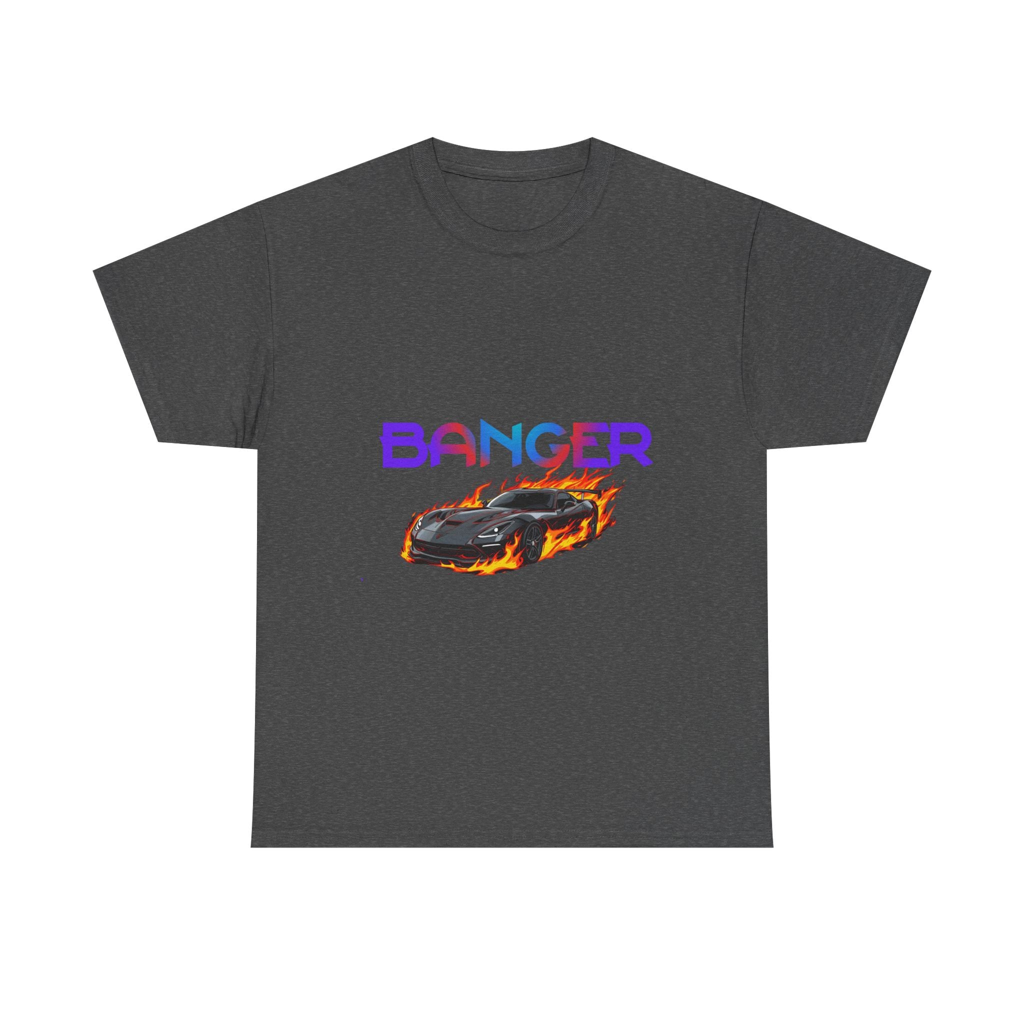 Banger Graphic Tee, Retro Car Shirt, Unisex Heavy Cotton Tee, Gift for Car Enthusiasts, Summer Casual Wear, Streetwear Fashion,